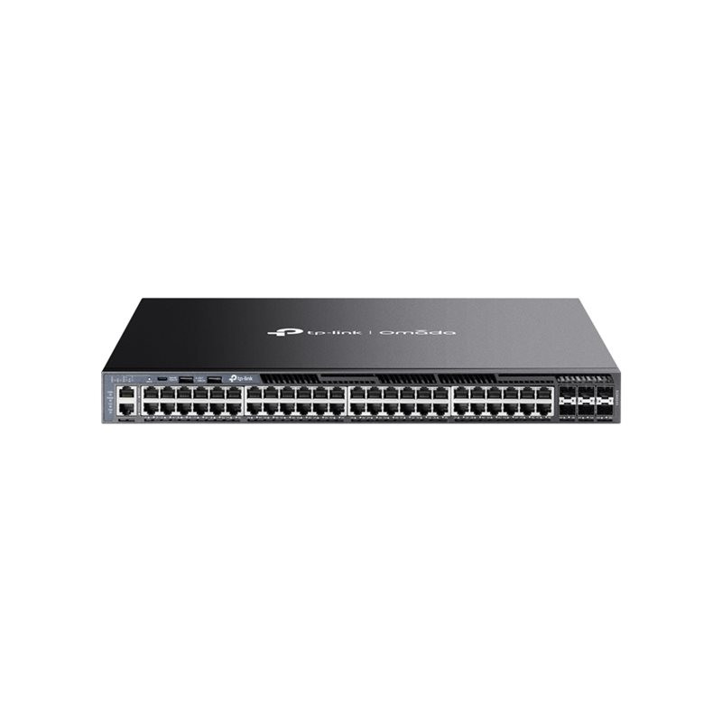 Link Omada V1 - Commutateur - C3 - Géré - 48 x 10 - 100 - 1000 + 6 x Ethernet 10 Go SFP+ - flux d'air ... (SG6654X)_1