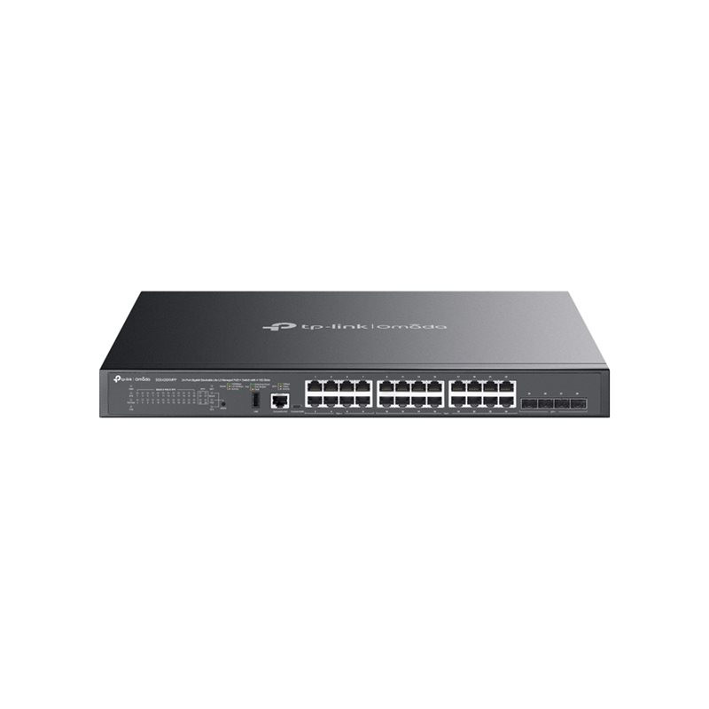 Link Omada V1 - Commutateur - L3 Lite - Géré - 24 x 10 - 100 - 1000 (PoE++) + 4 x Ethernet 10 Go SF... (SG5428XMPP)_1