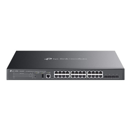 Link Omada V1 - Commutateur - L3 Lite - Géré - 24 x 10 - 100 - 1000 (PoE++) + 4 x Ethernet 10 Go SF... (SG5428XMPP)_1