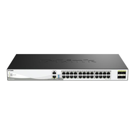 Link DXS 3130-28 - Commutateur - C3 - Géré - 24 x 100 - 1000 - 2.5G - 5G - 10GBase-T + 4 x 10 Gi... (DXS-3130-28/E)_1