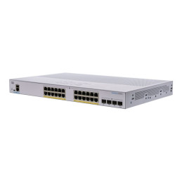 24P-4G - Commutateur - C3 - Géré - 24 x 10 - 100 - 1000 (PoE+) + 4 x Gigabit SFP - Montable s... (CBS350-24P-4G-EU)_1