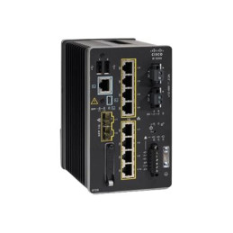 Network Essentials - commutateur - Géré - 8 x 10 - 100 - 1000 (PoE+) + 2 x Gigabit SFP - Montag... (IE-3200-8P2S-E)_1