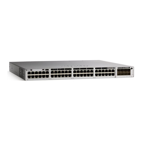 Commutateur - C3 - Géré - 48 x 10 - 100 - 1000 (PoE+) - Montable sur rack - PoE+ (437 W) (C9300-48P-M)_1