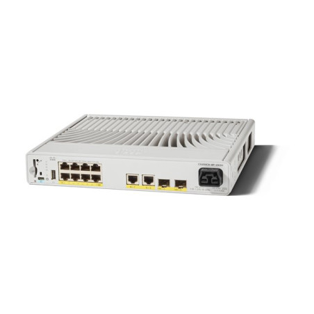 Network Advantage - commutateur - compact - C3 - Géré - 8 x 10 - 100 - 1000 (PoE+) + 2 x 100... (C9200CX-8P-2XGH-A)_1