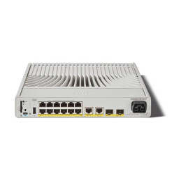 Network Advantage - commutateur - compact - C3 - Géré - 12 x 10 - 100 - 1000 (PoE+) + 2 x 1... (C9200CX-12P-2XGH-A)_2