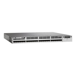 Commutateur - C3 - Géré - 24 x 1 Gigabit - 10 Gigabit SFP+ - de bureau, Montable sur rack -... (WS-C3850-24XS-S-RF)_1