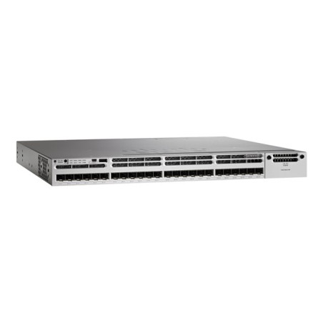 Commutateur - C3 - Géré - 24 x 1 Gigabit - 10 Gigabit SFP+ - de bureau, Montable sur rack -... (WS-C3850-24XS-S-RF)_1