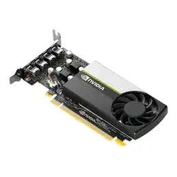 NVIDIA T1000 - Carte graphique - 8 Go GDDR6 - PCIe 3.0 x16 profil bas - 4 x Mini DisplayPort (VCNT1000-8GB-SB)_3