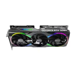 PNY GeForce RTX 5080 ARGB OC - Carte graphique - GeForce RTX 5080 - 16 Go GDDR7 - PCIe 5.0 ... (VCG508016TFXXPB1-O)_4