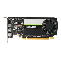 NVIDIA T400 4GB - Carte graphique - T400 - 4 Go GDDR6 - PCIe 3.0 x16 profil bas - 3 x Mini Disp... (VCNT400-4GB-SB)_2