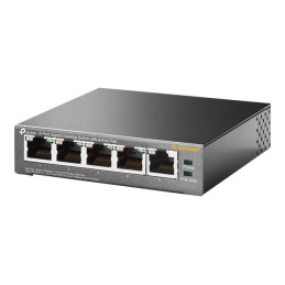 TP-LINK - 5-Port Gigabit Desktop Switch with 4-Port PoE, 5 Gigabit RJ45 ports including 4 PoE ports... (TL-SG1005P)_1