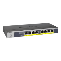 NETGEAR GS108LP - Commutateur - 8 x 10 - 100 - 1000 (PoE+) - de bureau, Montable sur rack, fixa... (GS108LP-100EUS)_1