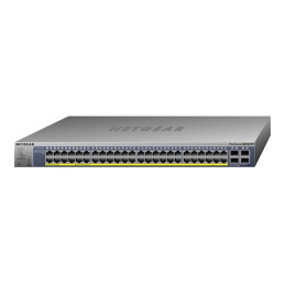 NETGEAR Smart GS752TP - Commutateur - L3 Lite - intelligent - 8 x 10 - 100 - 1000 (PoE+) + 40 x... (GS752TP-300EUS)_1