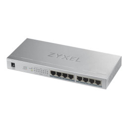 Zyxel GS1008HP - Commutateur - 8 x 10 - 100 - 1000 (PoE+) - fixation murale, de bureau - PoE+... (GS1008HP-EU0101F)_1