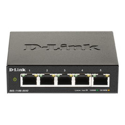 D-Link DGS 1100-05V2 - Commutateur - intelligent - 5 x 10 - 100 - 1000 - de bureau - AC 100 - ... (DGS-1100-05V2/E)_1