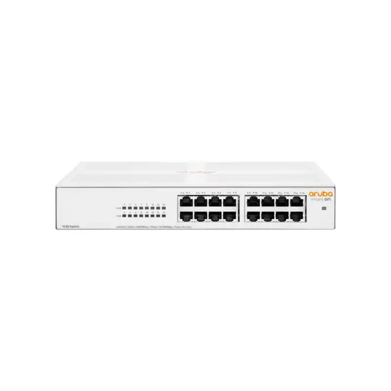 HPE Networking Instant On 1430 16G Class4 PoE 124W Switch - Commutateur - non géré - 16 x 10 - 100 -... (R8R48AABB)_1