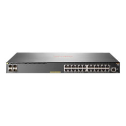 HPE Aruba 2930F 24G PoE+ 4SFP+ - Commutateur - C3 - Géré - 24 x 10 - 100 - 1000 (PoE+) + 4 x 1 gigab... (JL255AABB)_1