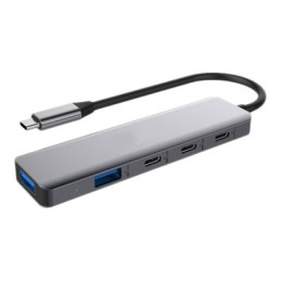 DLH Energy - Station d'accueil - pour ordinateur portable, tablette, smartphone - USB-C (DY-TU5200)_1