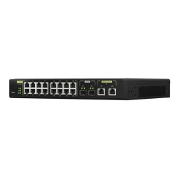 QNAP - Commutateur - Géré - 16 x 100 - 1000 - 2.5G (PoE+) + 2 x 10 Gigabit SFP+ + 2 x 100 - 10... (QSW-M2116P-2T2S)_1
