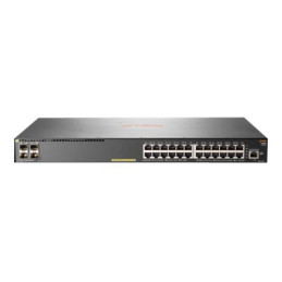 HPE Aruba 2930F 24G PoE+ 4SFP - Commutateur - C3 - Géré - 24 x 10 - 100 - 1000 (PoE+) + 4 x Gigabit ... (JL261AABB)_1