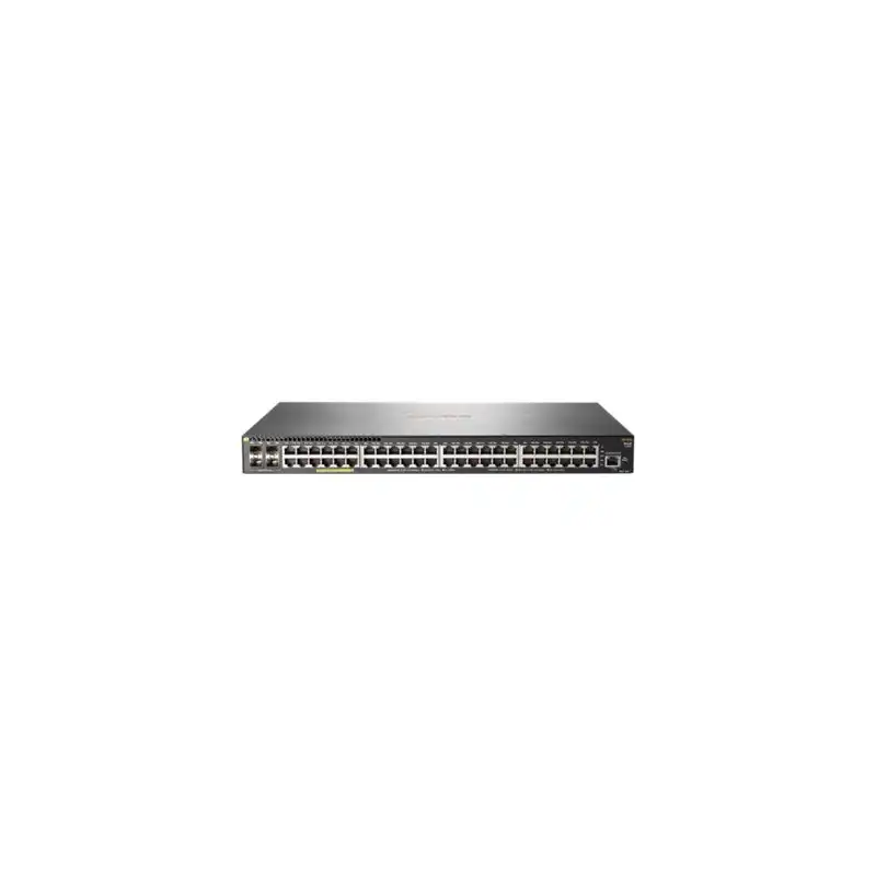 HPE Aruba 2930F 48G PoE+ 4SFP - Commutateur - C3 - Géré - 48 x 10 - 100 - 1000 (PoE+) + 4 x Gigabit ... (JL262AABB)_1