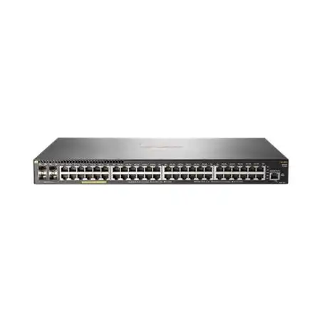HPE Aruba 2930F 48G PoE+ 4SFP - Commutateur - C3 - Géré - 48 x 10 - 100 - 1000 (PoE+) + 4 x Gigabit ... (JL262AABB)_1