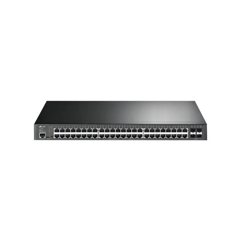 TP-Link JetStream TL- V3.26 - Commutateur - C2+ - Géré - 48 x 10 - 100 - 1000 (PoE+) + 4 x Gigabit SFP... (SG3452P)_1