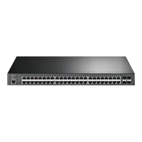 TP-Link JetStream TL- V3.26 - Commutateur - C2+ - Géré - 48 x 10 - 100 - 1000 (PoE+) + 4 x Gigabit SFP... (SG3452P)_1