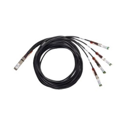 Cisco 100GBase Passive Copper Splitter Cable - Répartiteur de réseau - QSFP pour SFP25G - 5... (QSFP4SFP25GCU5M-RF)_1