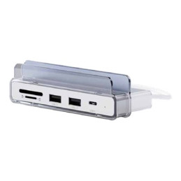 XtremeMac - Station d'accueil - pour ordinateur de bureau - USB-C - USB-A - HDMI (MD1C99BXWH-UIM-13)_1