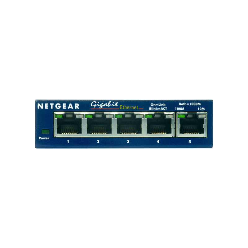 Netgear gs105 - commutateur - 5 ports - en, fast en, gigabit en - 10base-t, 100base-tx, 1000base-t (GS105GE)_1