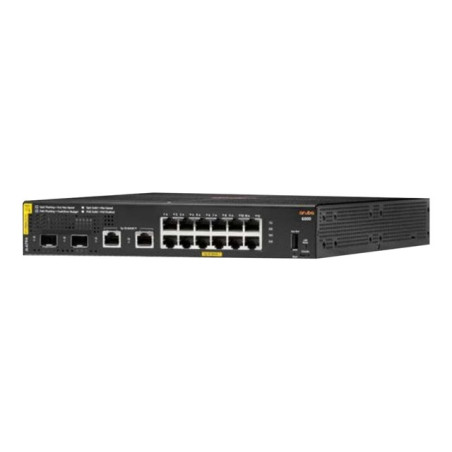 Commutateur - Géré - 12 x 10 - 100 - 1000 (PoE+) + 2 x Gigabit SFP + 2 x 1000Base-T - Montable sur r... (R8N89AABB)_1