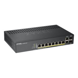 Commutateur - intelligent - 8 x 10 - 100 - 1000 (PoE+) + 2 x SFP Gigabit combiné - de bur... (GS1920-8HPV2-EU0101F)_3
