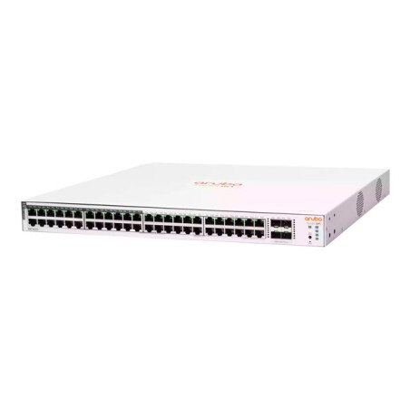 Commutateur - intelligent - 24 x 10 - 100 - 1000 + 24 x 10 - 100 - 1000 (PoE+) + 4 x Gigabit SFP - d... (JL815AABB)_1