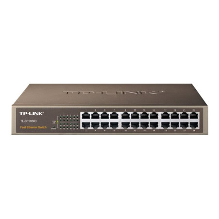 TP-LINK 24-port 10 - 100M Switch, 24 10 - 100M RJ45 ports (TL-SF1024D)_1