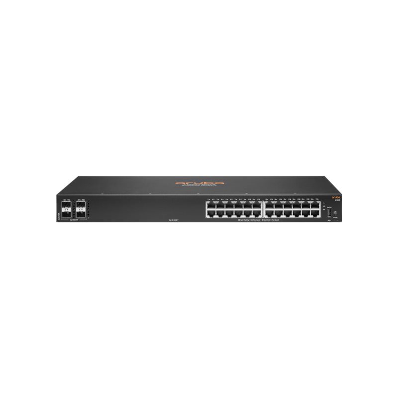 Commutateur - Géré - 24 x 10 - 100 - 1000 + 4 x 1 Gigabit - 10 Gigabit SFP+ - flux d'air côte à côte... (JL678AABB)_1