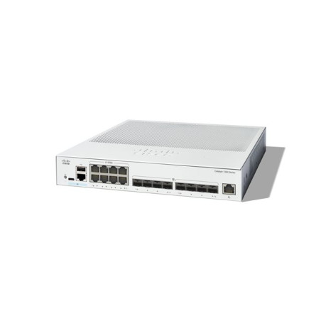 Commutateur - C3 - intelligent - 8 x 10GBase-T + 8 x 10 Gigabit SFP+ - Montable sur rack (C1300-16XTS)_1