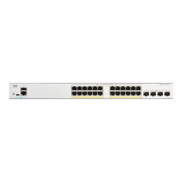 Commutateur - C3 - intelligent - 24 x 10 - 100 - 1000 (PoE+) + 4 x 10 Gigabit SFP+ - Montable su... (C1200-24FP-4X)_2