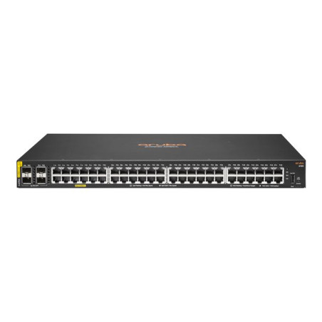 Commutateur - Géré - 48 x 10 - 100 - 1000 (PoE+) + 4 x 1 Gigabit - 10 Gigabit SFP+ - flux d'air côte... (JL675AABB)_1