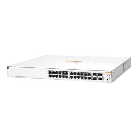Commutateur - C3 - Géré - 24 x 10 - 100 - 1000 (PoE) + 4 x 1 Gigabit - 10 Gigabit SFP+ - Montable su... (JL683BABB)_1