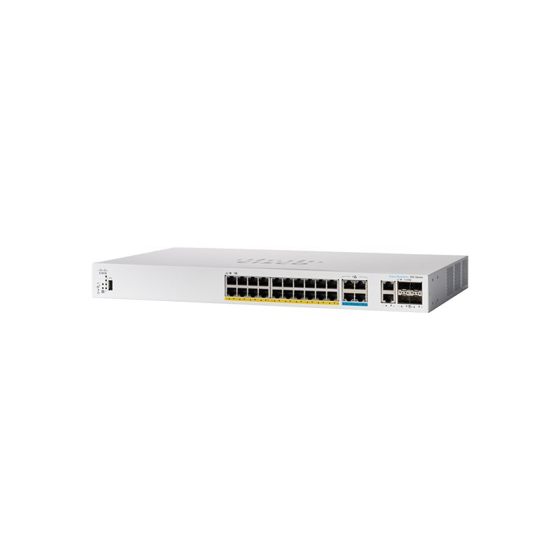 Commutateur - C3 - Géré - 16 x 10 - 100 - 1000 (PoE+) + 8 x 2.5G (PoE+) + 4 x 10 Gigabit SFP+ -... (C1300-24MGP-4X)_1