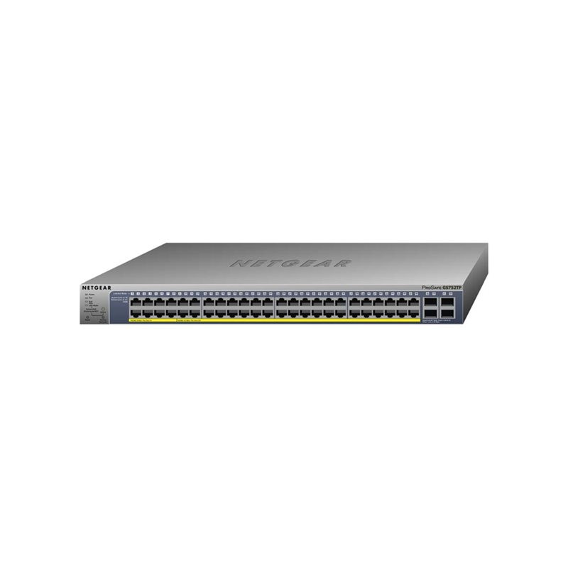 Commutateur - L3 Lite - intelligent - 8 x 10 - 100 - 1000 (PoE+) + 40 x 10 - 100 - 1000 (PoE) +... (GS752TP-300EUS)_1