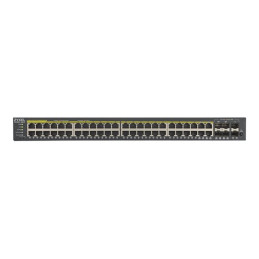 Commutateur - intelligent - 48 x 10 - 100 - 1000 (PoE+) + 4 x SFP Gigabit combiné + 2 x G... (GS192048HPV2-EU0101F)_1