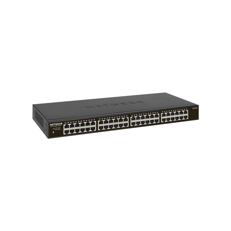 Switch non manageable 48 ports 10 - 100 - 1000 RJ45 - boîtier métal (GS348-100EUS)_1
