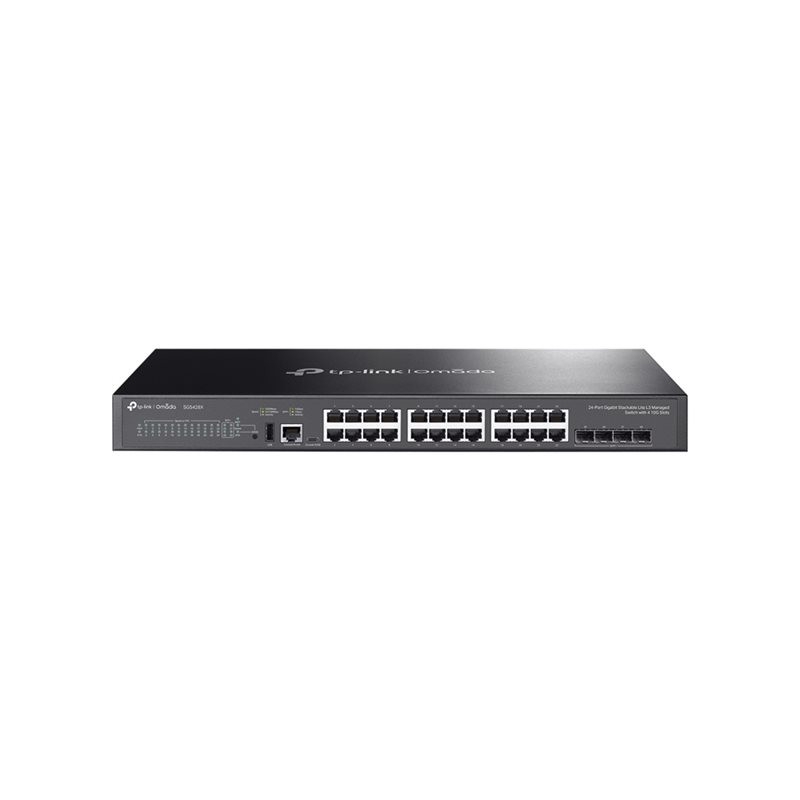 Commutateur - L3 Lite - Géré - 24 x 10 - 100 - 1000 + 4 x Ethernet 10 Go SFP+ - Montable sur rack (SG5428X)_1