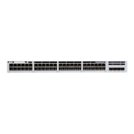Network Essentials - commutateur - C3 - 48 x 10 - 100 - 1000 (PoE+) + 4 x SFP+ 10 Go (liaison ... (C9300L-48P-4X-E)_1