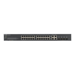 Commutateur - intelligent - 24 x 10 - 100 - 1000 + 4 x SFP Gigabit combiné - Montable sur ... (GS1920-24V2-EU0101F)_2