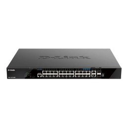 Commutateur - C3 - intelligent - 20 x 10 - 100 - 1000 (PoE+) + 4 x 2.5G (PoE+) + 2 x 10 Gigabi... (DGS-1520-28MP/E)_1