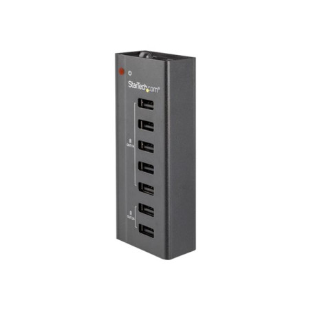 2 ports 2A et 5 ports 1A - Dock de recharge autonome avec fixation murale () - Bande de charge + a... (ST7C51224EU)_1