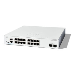 Commutateur - C3 - Géré - 16 x 10 - 100 - 1000Base-T + 2 x Gigabit Ethernet SFP - Montable sur rack (C1300-16T-2G)_1